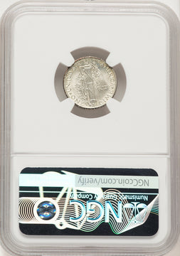 1944-D 10C FB Mercury Dime NGC MS68