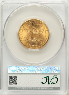 1902-S $10 Liberty Eagle CACG MS64