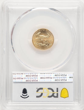 2009 $5 Tenth-Ounce Gold Eagle Blue Gradient PCGS MS70