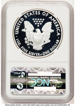 2013-W Proof Silver Eagle 1 oz FR Eagle Label NGC PF70