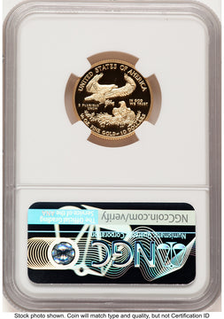 2018-W Proof Gold Eagle 1/4 oz Saint Gaudens Label NGC PF70