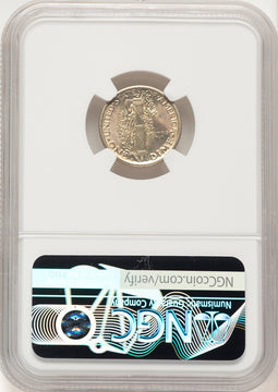1918-S 10C FB Brown Label Mercury Dime NGC MS65