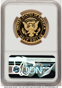 2014-W 50C Gold JFK 50th Anniversary Red Book Proof Kennedy Half Dollar NGC PR70