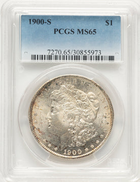 1900-S Morgan Dollar PCGS MS65