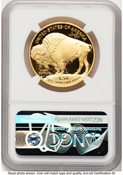 2021-W Proof Gold Buffalo 1 oz NGC PF70 Ed Moy (783909005)