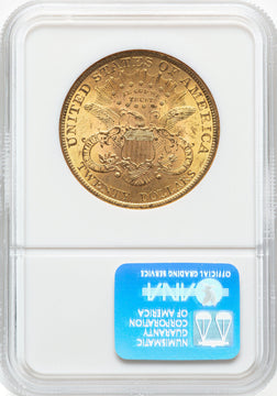 1898 $20 Liberty Double Eagle NGC MS62