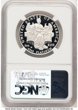 2006-W Proof Platinum Eagle 1 oz Brown Label NGC PF70
