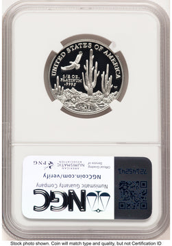 2001-W Proof Platinum Eagle 1/2 oz Brown Label NGC PF70 (784188009)