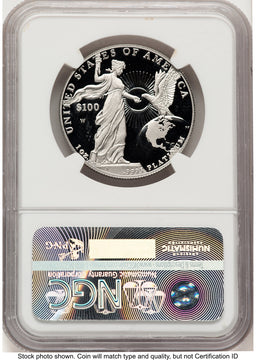 2015-W Proof Platinum Eagle 1 oz ER Kenneth Bressett Red Book NGC PF70