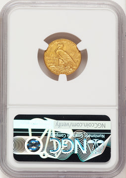 1912 $2.50 Indian Quarter Eagle NGC MS61 (784412061)