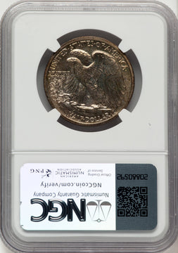 1936 50C Proof Walking Liberty Half Dollar NGC PR66