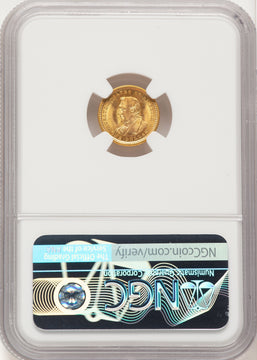 1904 G$1 Lewis and Clark Commemorative Gold NGC MS67+