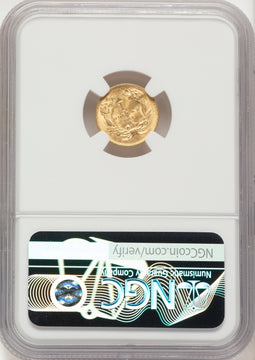 1862 G$1 Gold Dollar NGC MS62