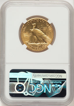 1915-S $10 Indian Eagle NGC AU55
