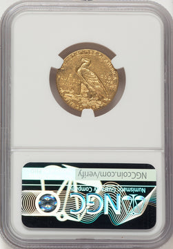 1908-S $5 Indian Half Eagle NGC MS62