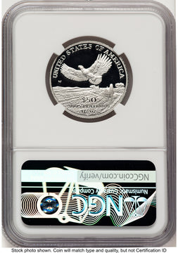 2000-W Proof Platinum Eagle 1/2 oz Mike Castle NGC PF70