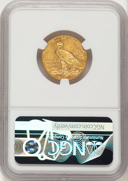 1914 $5 Indian Half Eagle NGC MS64