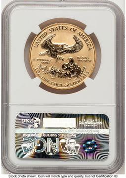 2006-W Reverse Proof Gold Eagle 1 oz 20th Anniversary NGC PF70