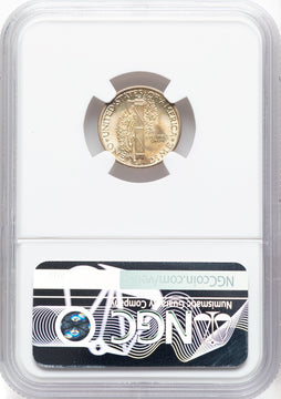 1945-D 10C FB Mercury Dime NGC MS67+
