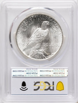1923 Peace Dollar PCGS MS66+ 1923 Peace Dollar PCGS MS66+