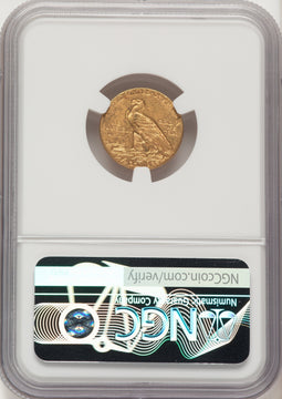 1913 $2.50 Indian Quarter Eagle NGC MS62 1913 $2.50 Indian Quarter Eagle NGC MS62