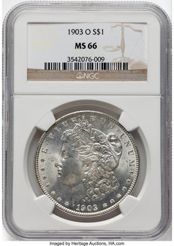 1903-O Morgan Dollar NGC MS66