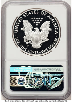 2017-W Proof Silver Eagle 1 oz 2020 West Point Mint Hoard WP Star Label NGC PF70