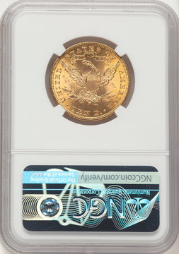 1901 $10 Liberty Eagle NGC MS65+