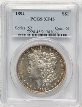 1894 Morgan Dollar PCGS XF45