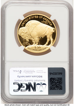 2008-W Proof Gold Buffalo 1 oz Thomas Uram NGC PF70