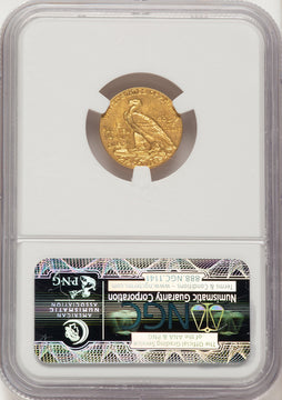 1908 $2.50 Indian Quarter Eagle NGC MS62