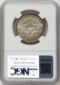 1939 50C Arkansas Commemorative Silver NGC MS67