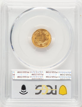 1855 G$1 Type Two Gold Dollar PCGS MS64 1855 G$1 Type Two Gold Dollar PCGS MS64