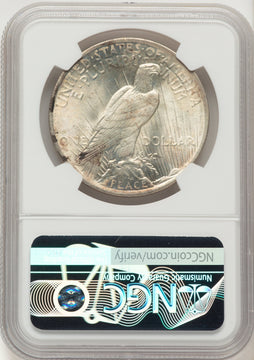 1923 Peace Dollar NGC MS66+ 1923 Peace Dollar NGC MS66+