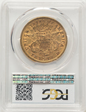 1868-S $20 Liberty Double Eagle PCGS AU50