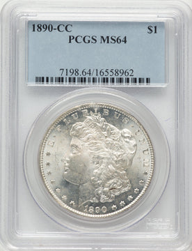 1890-CC Morgan Dollar PCGS MS64