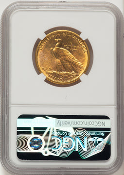 1908-D $10 NO MOTTO Indian Eagle NGC MS64