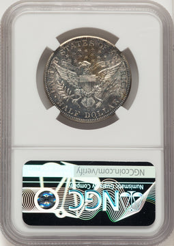 1915-D 50C Barber Half Dollar NGC MS65+