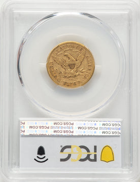 1876-CC $5 CAC Liberty Half Eagle PCGS VF30