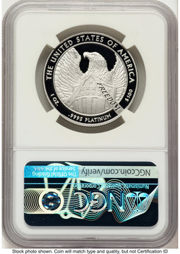 2007-W Proof Platinum Eagle 1 oz Don Everhart NGC PF70