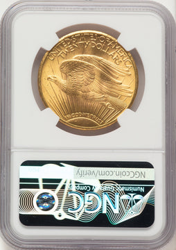 1928 $20 Saint-Gaudens Double Eagle NGC MS66+
