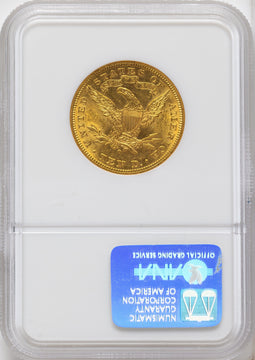 1888-O $10 Liberty Eagle NGC AU58 1888-O $10 Liberty Eagle NGC AU58