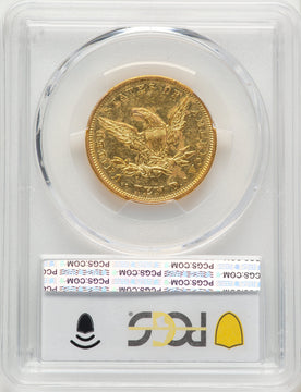 1855-O $10 Liberty Eagle PCGS AU50 1855-O $10 Liberty Eagle PCGS AU50