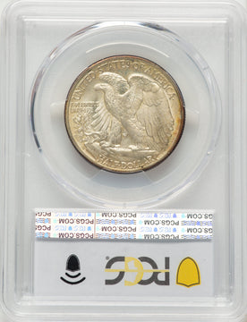 1941-D 50C Walking Liberty Half Dollar PCGS MS67
