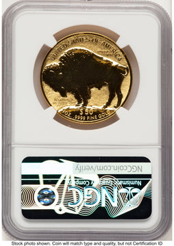 2013-W Reverse Proof Gold Buffalo 1 oz Mike Castle NGC PF70