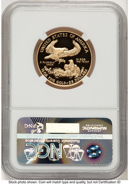 2016-W Proof Gold Eagle 1/2 oz FDI Elizabeth Jones Washington NGC PF70