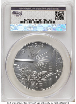 2026 Best of the Mint 1916 Mercury Silver Medal 1 oz First Day of Delivery America 250 CACG MS70 2026 Best of the Mint 1916 Mercury Silver Medal 1 oz First Day of Delivery America 250 CACG MS70