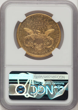 1886 $20 Liberty Double Eagle NGC AU53 1886 $20 Liberty Double Eagle NGC AU53