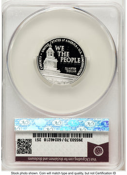 2026-S Semiquincentennial U.S. Constitution Quarter 25C First Day of Delivery Red Book CACG PR70 2026-S Semiquincentennial U.S. Constitution Quarter 25C First Day of Delivery Red Book CACG PR70