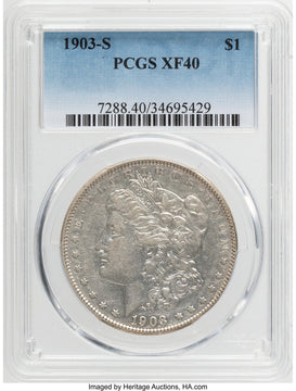 1903-S Morgan Dollar PCGS XF40